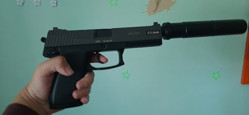 A real photo of ASG MK23 SOCOM spring pistol by Eli (1)