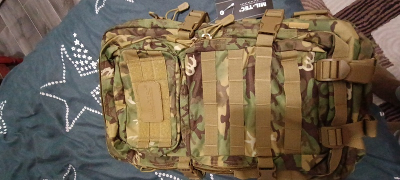 A real photo of Rucsac Militar 36L Mil-Tec Arid Woodland by Liviu  (1)