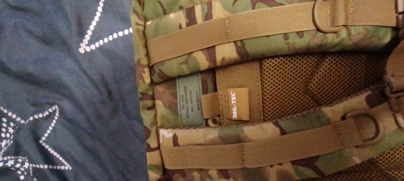 A real photo of Rucsac Militar 36L Mil-Tec Arid Woodland by Liviu  (4)