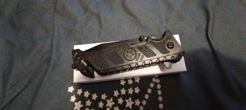 A real photo of Car Knife STAR Miltec by Practic ușor ideal mașină și nu numai  (1)