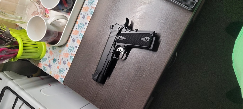 A real photo of Replica pistol M1911 302 Double Bell by Zoli (3)