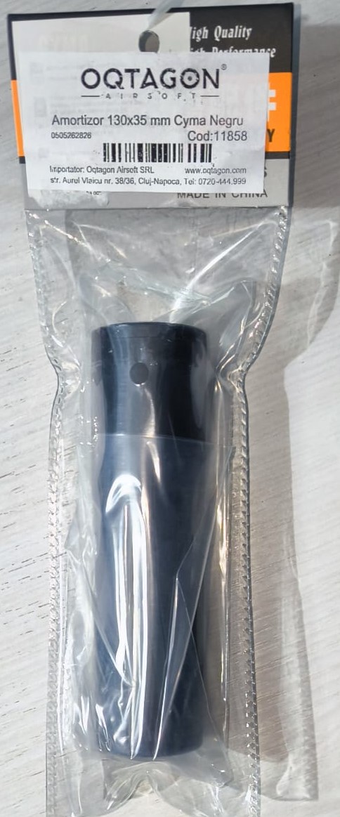 A real photo of Amortizor 130x35 mm Cyma Negru by Oly (4)