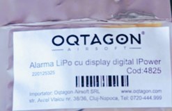 A real photo of LiPo alarm with digital display IPower by Max (5)