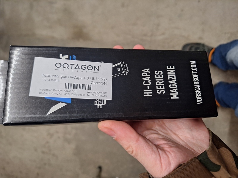 A real photo of Incarcator gas Hi-Capa 4.3 / 5.1 Vorsk by Ardelean (3)
