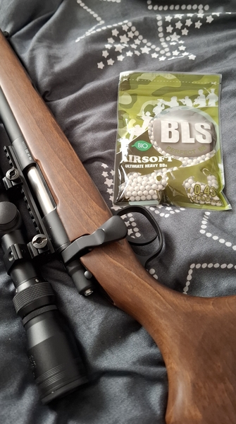 A real photo of Sniper rifle CM.701C Upgrade Version Wood CYMA by Iulian (1)