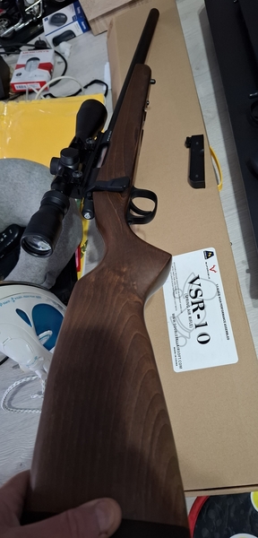 A real photo of Sniper rifle CM.701C Upgrade Version Wood CYMA by Iulian (3)
