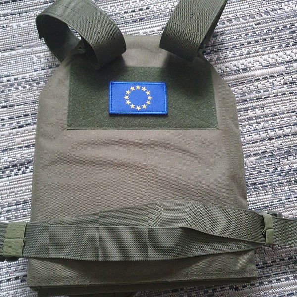 A real photo of Tactical Vest Plate Carrier with Inserts 8Fields Olive by Fârte Andrei (2)