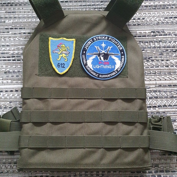 A real photo of Tactical Vest Plate Carrier with Inserts 8Fields Olive by Fârte Andrei (4)