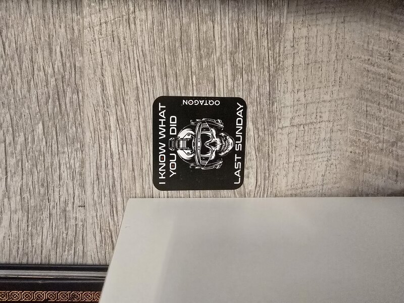 A real photo of Sticker Oqtagon by CONSTANTIN  (3)
