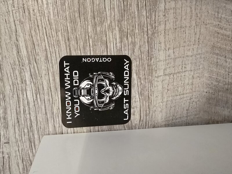 A real photo of Sticker Oqtagon by CONSTANTIN  (4)
