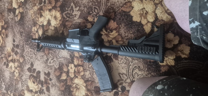 A real photo of Assault rifle ASR102 CQB APS by Dumi (2)