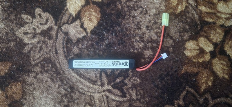 A real photo of Battery Li-Po 7.4V/1200mAh 20/40C 8Fields by Dumy (4)