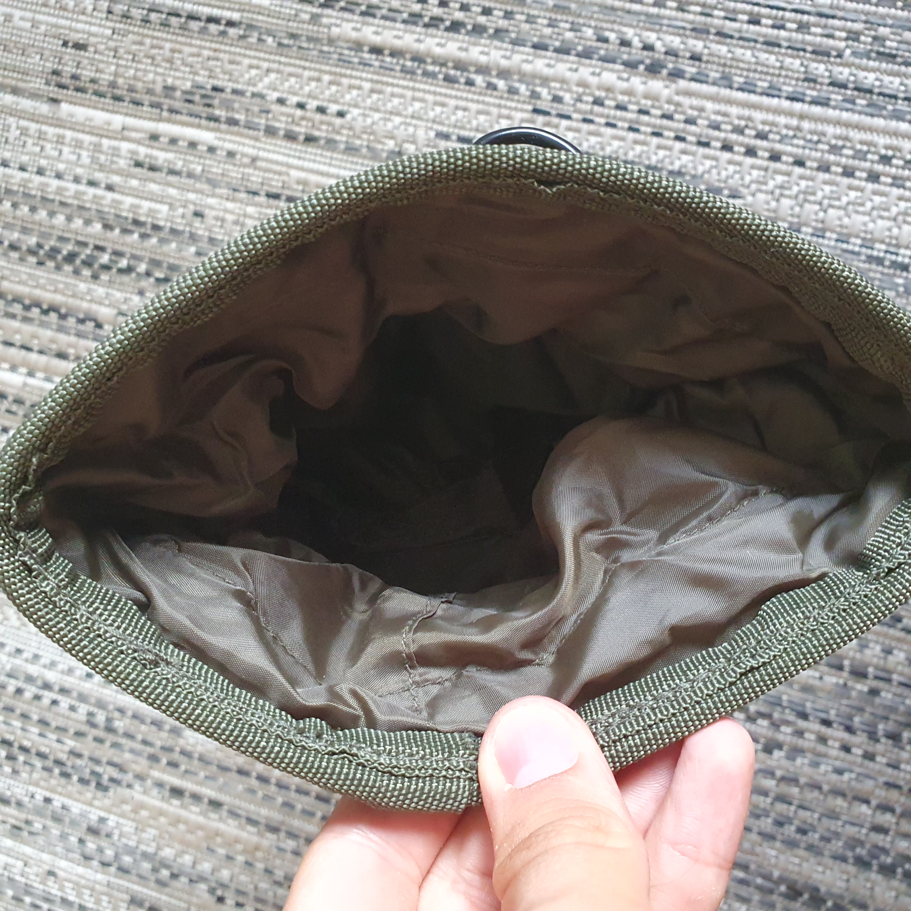 A real photo of Dump Pouch Mil-Tec Olive by Andrei (1)