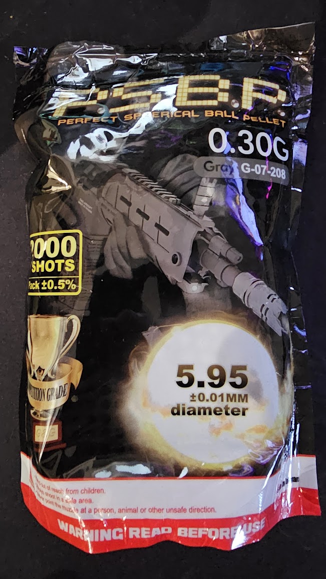 A real photo of BBS G&G Armament 0.30g 2000 pcs by D-Fox (1)