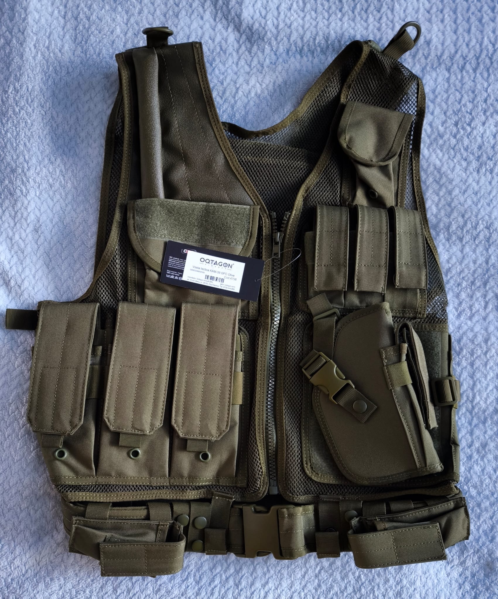 A real photo of Vesta tactica KAM-39 GFC Olive by Cosmin (2)