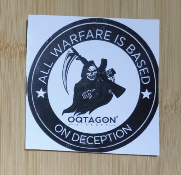 A real photo din Sticker Oqtagon by Vlady (4)