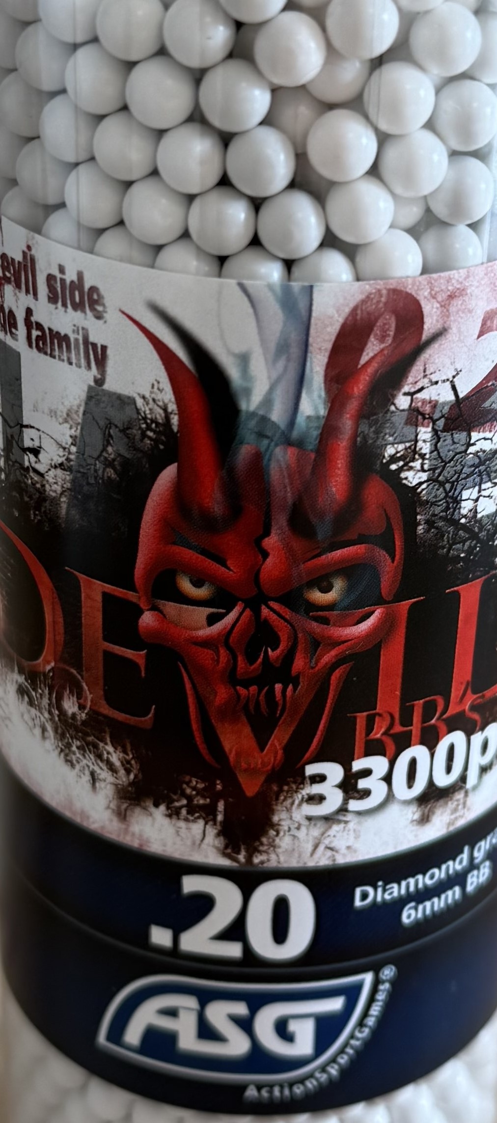A real photo of Bidon bile ASG Blaster Devil 0.20g 3300 buc by Cosmin (2)
