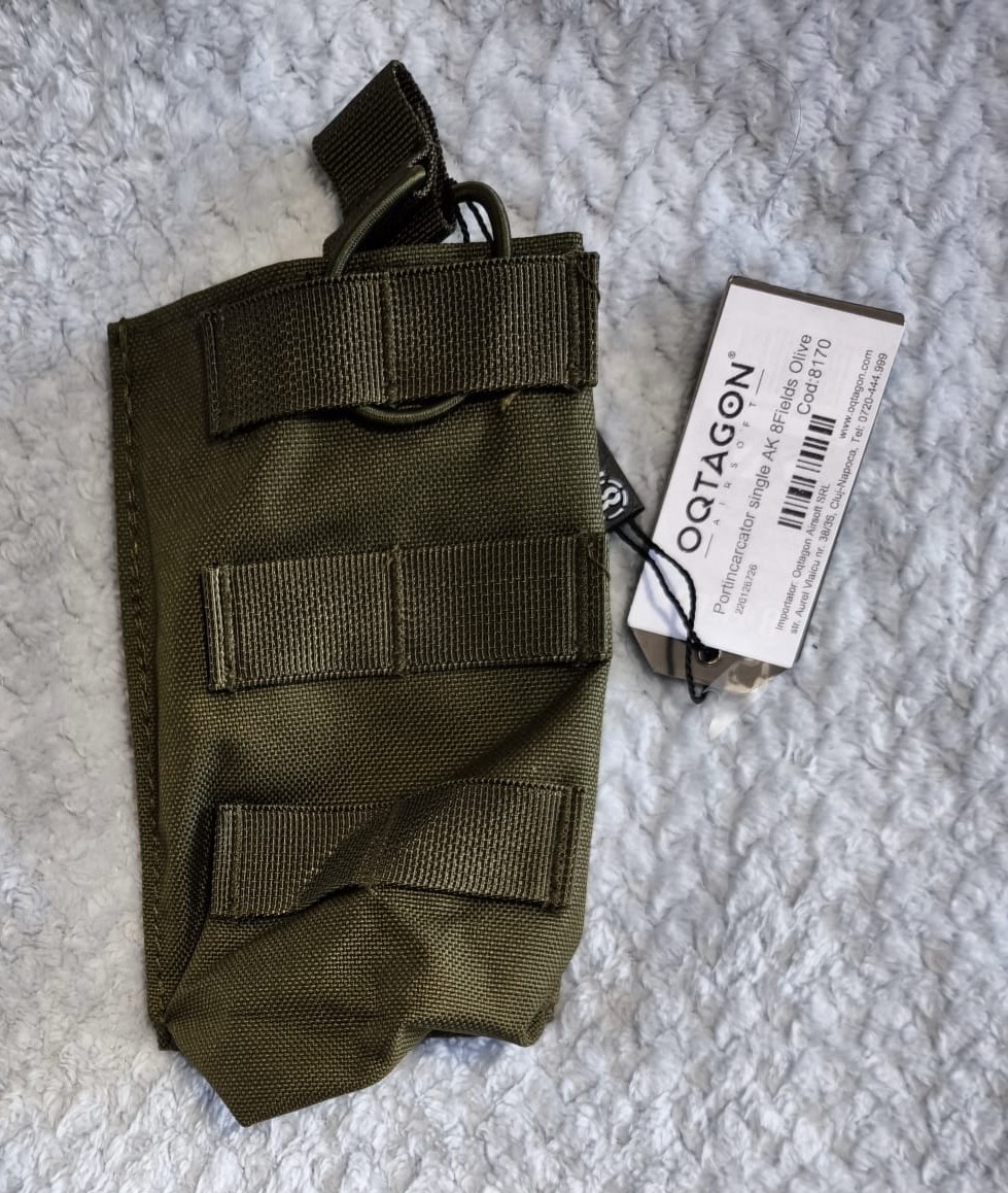A real photo din Portincarcator single AK 8Fields Olive by Cosmin (4)