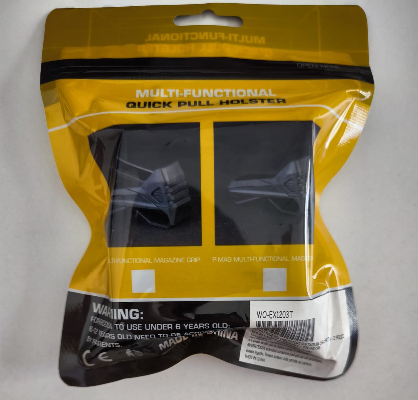 A real photo din Talpa pentru incarcator M4 2 piese wosport Dark Earth by Andy (2)