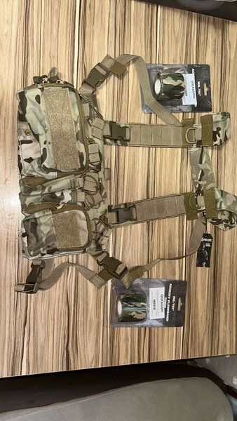 A real photo of Buckle Up Sniper Chest Rig 8Fields Multicam by Bogdan (1)