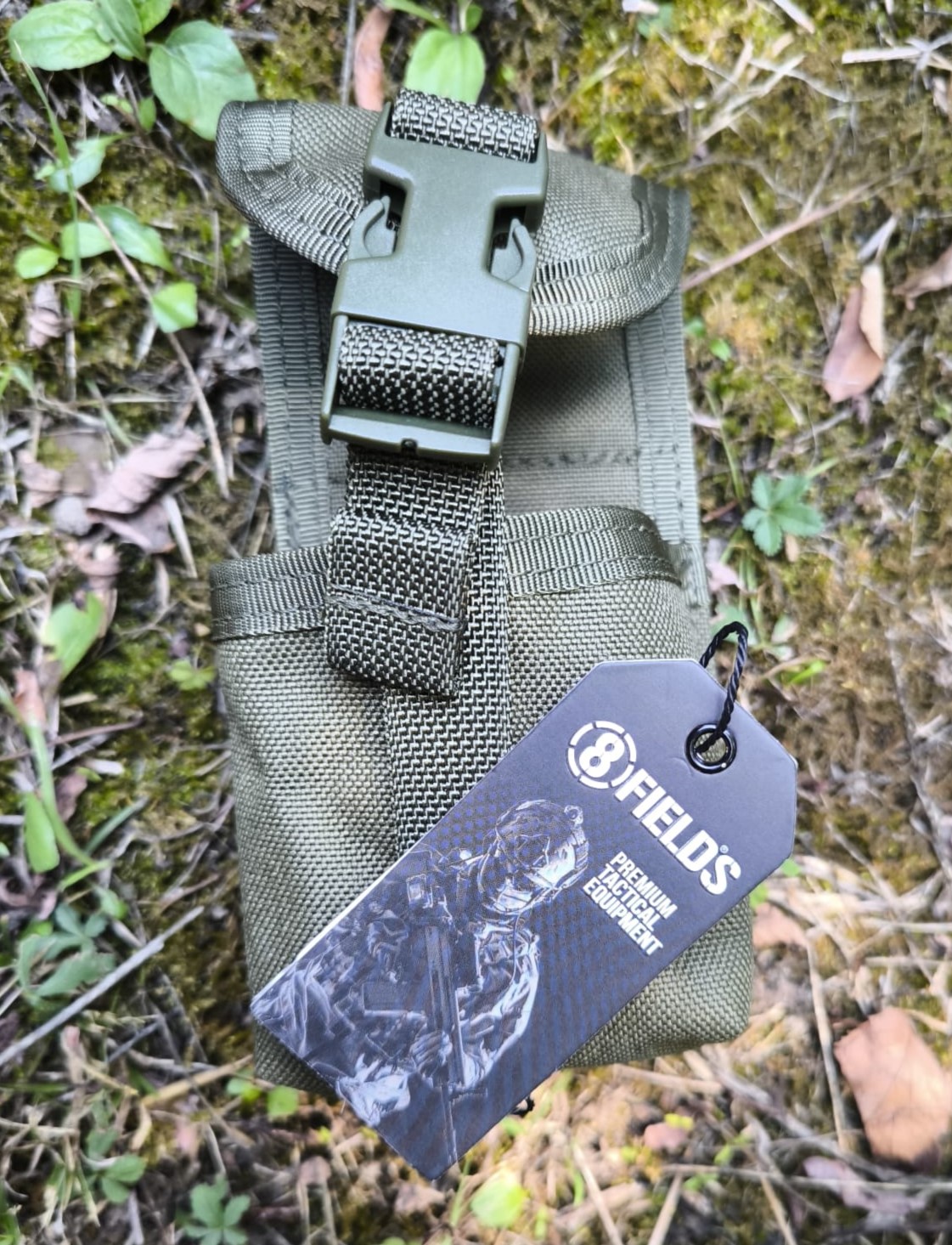 A real photo din Pouch grenada 8Fields Olive by Dony (4)