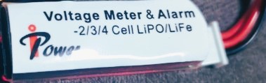 A real photo of LiPo alarm with digital display IPower by Max (1)