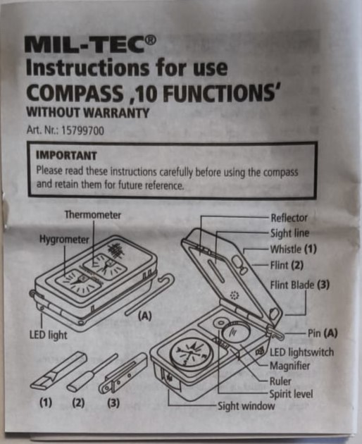 A real photo of Compas multifunctional Mil-Tec by Solo (6)