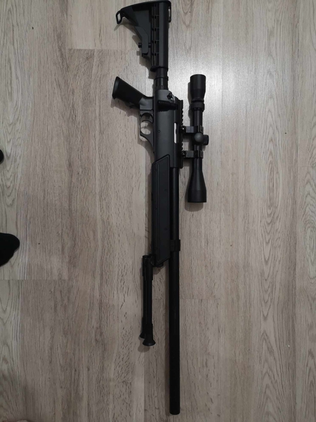 A real photo of Sniper rifle MB-06 with bipod by Florian (3)