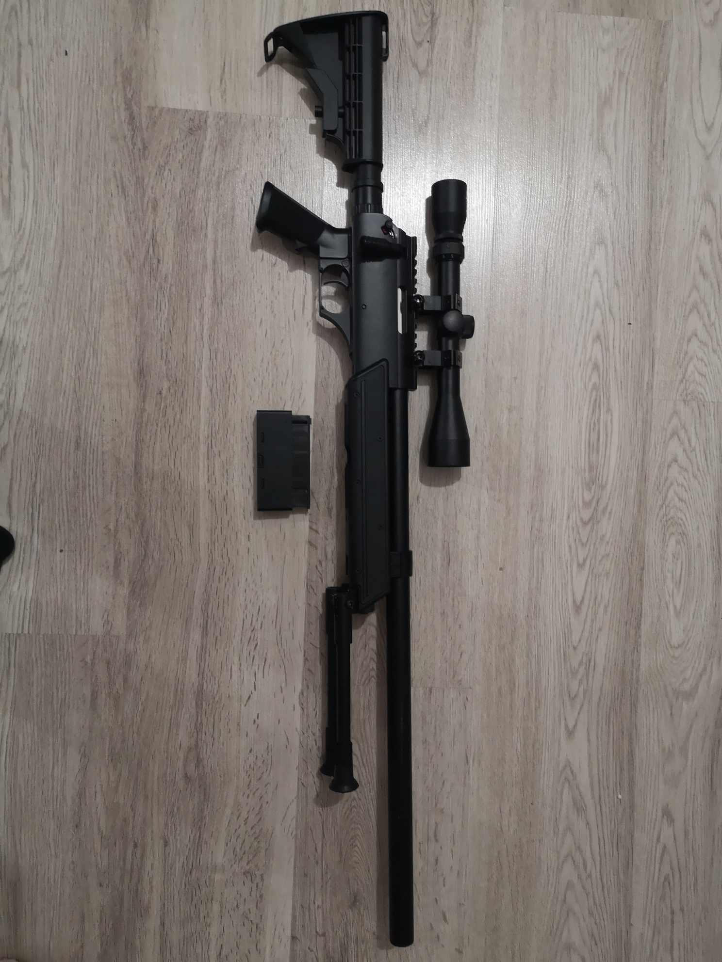 A real photo of Sniper rifle MB-06 with bipod by Florian (4)