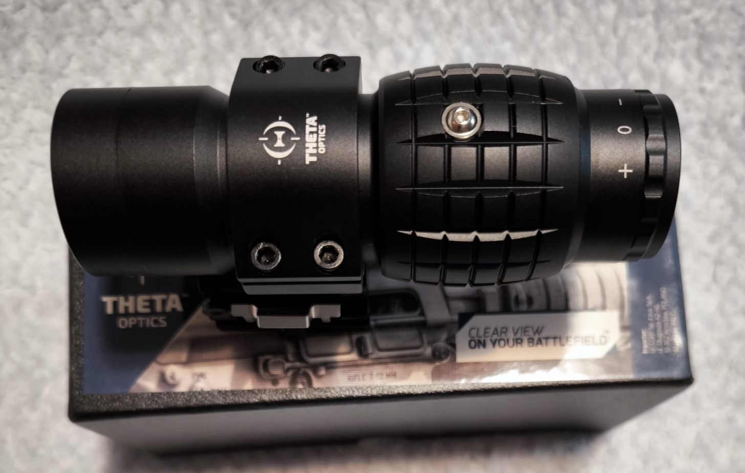 A real photo of Magnifier 3x35 V2 Theta Optics by Solo (4)