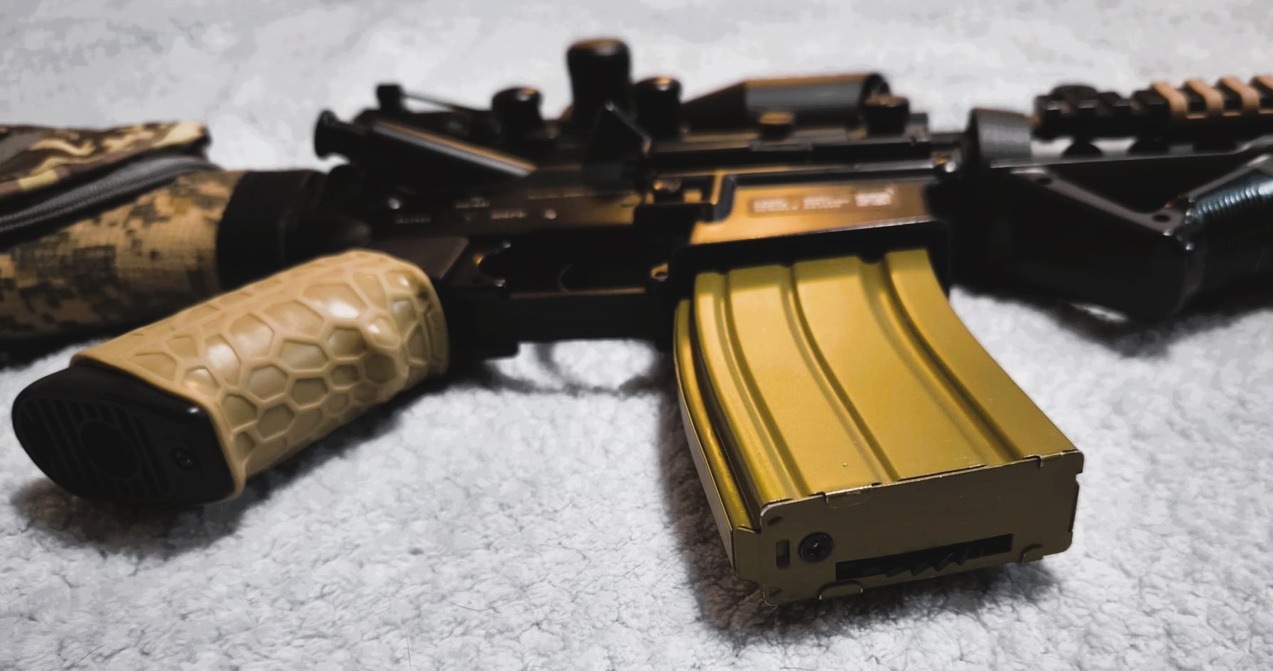 A real photo of Incarcator M4/M16 350 bile CYMA TAN by Andy (4)