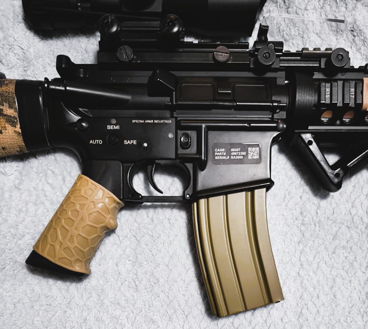 A real photo of Incarcator M4/M16 350 bile CYMA TAN by Andy (5)