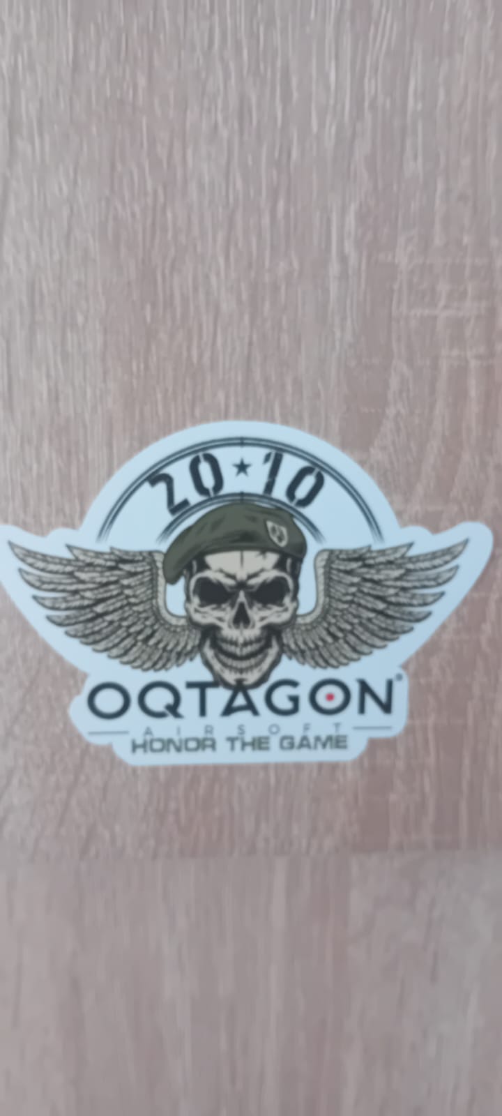 A real photo of Sticker Oqtagon by Mexi (2)