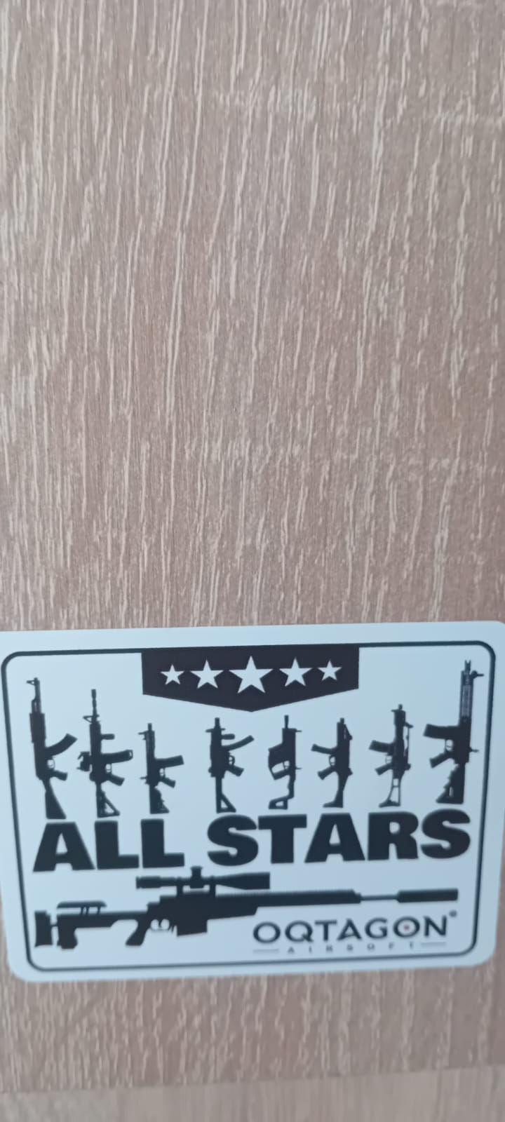 A real photo of Sticker Oqtagon by Mexi (1)