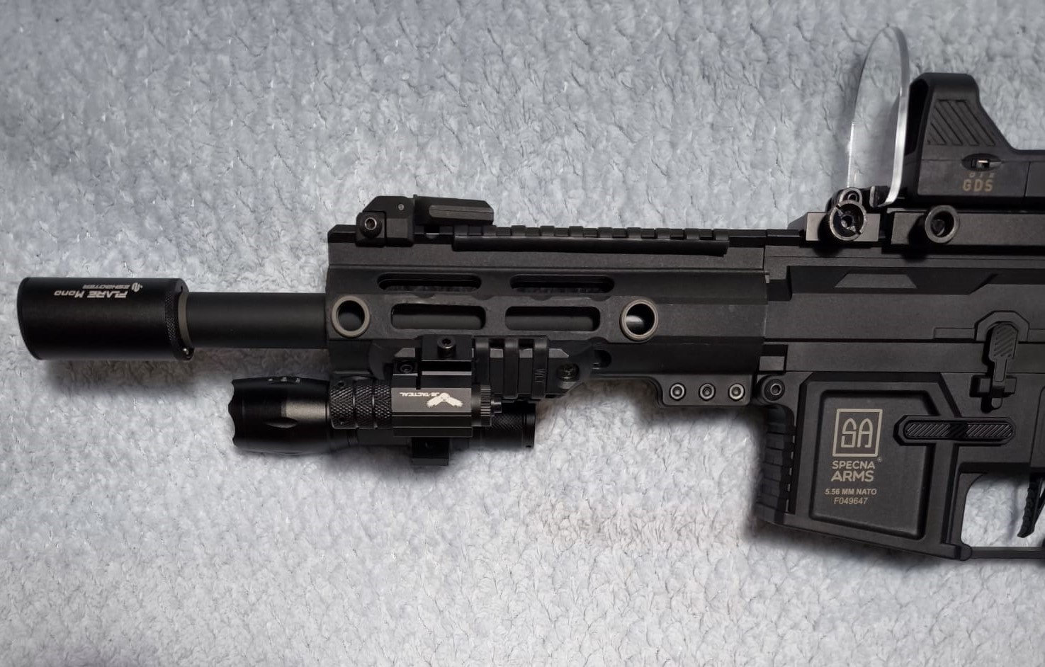 A real photo of Red Laser Mini RIS JS-Tactical by Solo (7)