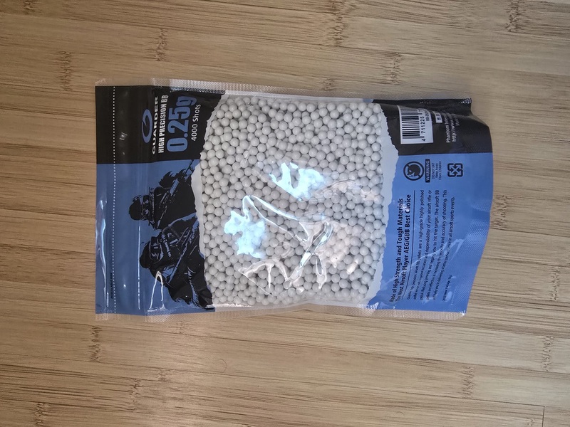A real photo of BBS GUARDER 0.25g 4000 pcs by Gabriel (1)