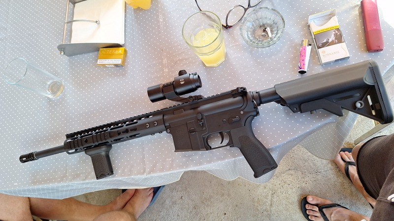 A real photo of Red Dot Sight Battle Reflex Theta Optics by Renato (1)