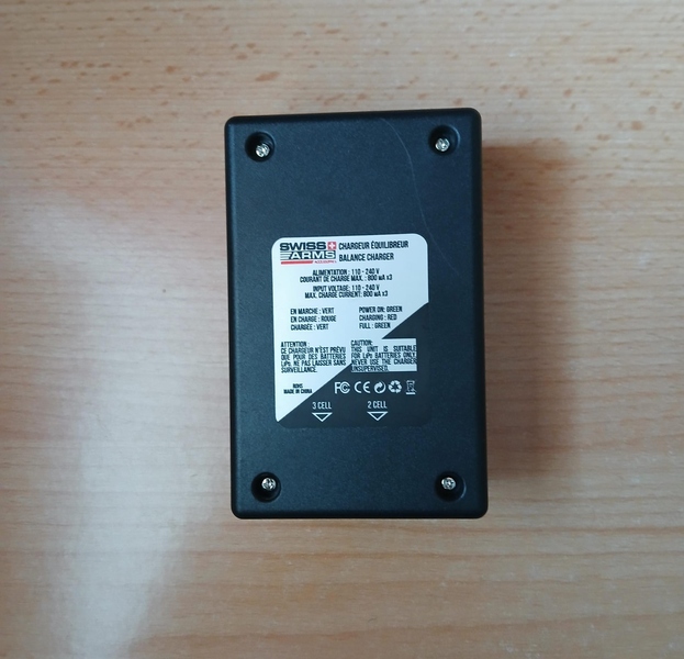 A real photo of Charger for LiPo 2S-3S Swiss Arms by Sebastian (2)
