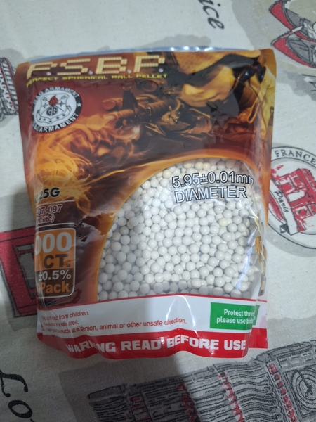 A real photo of Bile G&G Armament 0.25g 4000buc by Alex (5)