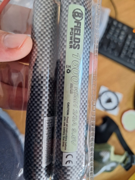 A real photo din Acumulator NiMH TP 9.6V 1600mAh 8Fields by Alex (2)