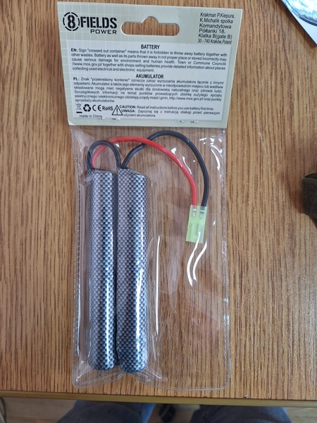 A real photo din Acumulator NiMH TP 9.6V 1600mAh 8Fields by Alex (5)