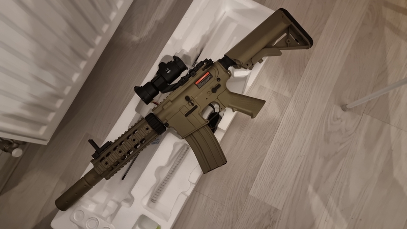A real photo of Replica asalt CM.513 TAN Cyma by Costi (2)