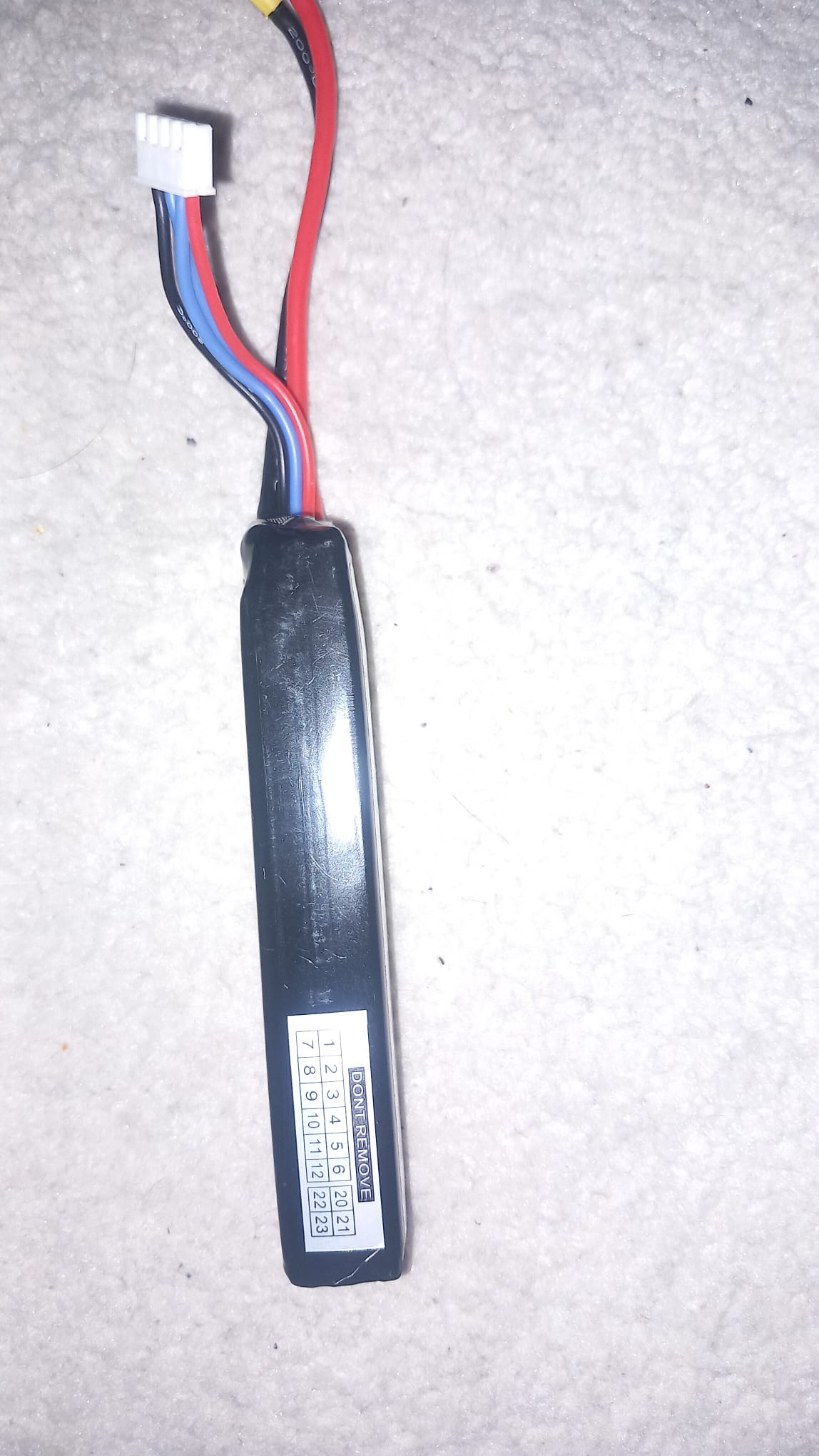 A real photo din Acumulator Li-Po 11.1V/1100mAh 15/30C 8Fields by Tiberiu N (2)