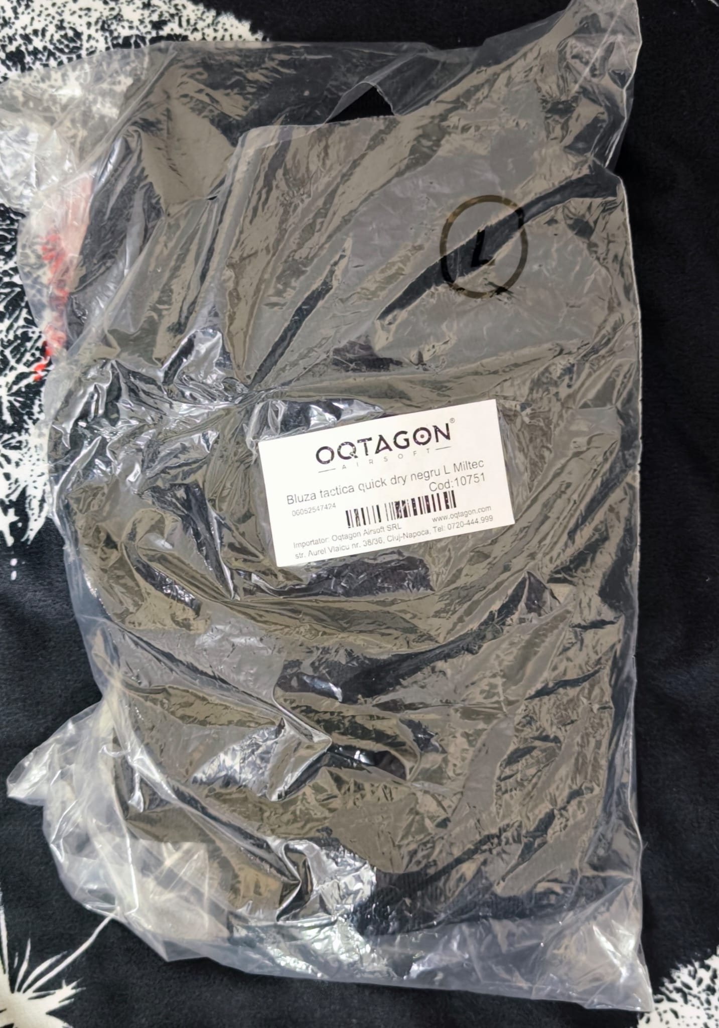 A real photo din Bluza tactica quick dry negru L Miltec by Cosmin (5)