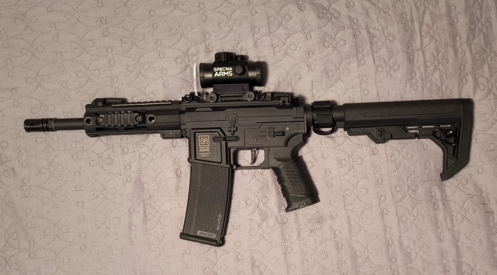 A real photo of Replica asalt SA-F04-RL FLEX HAL ETU Specna Arms by Cosmin (3)