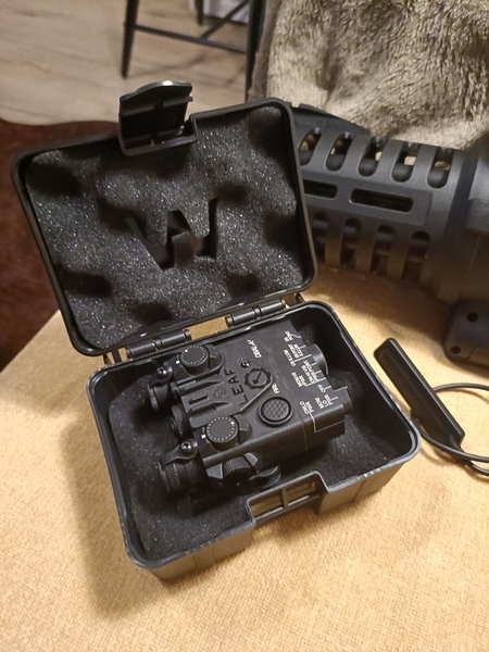 A real photo of Flashlight / Red Laser Module DBAL-A2 WADSN Black by Vlad (3)
