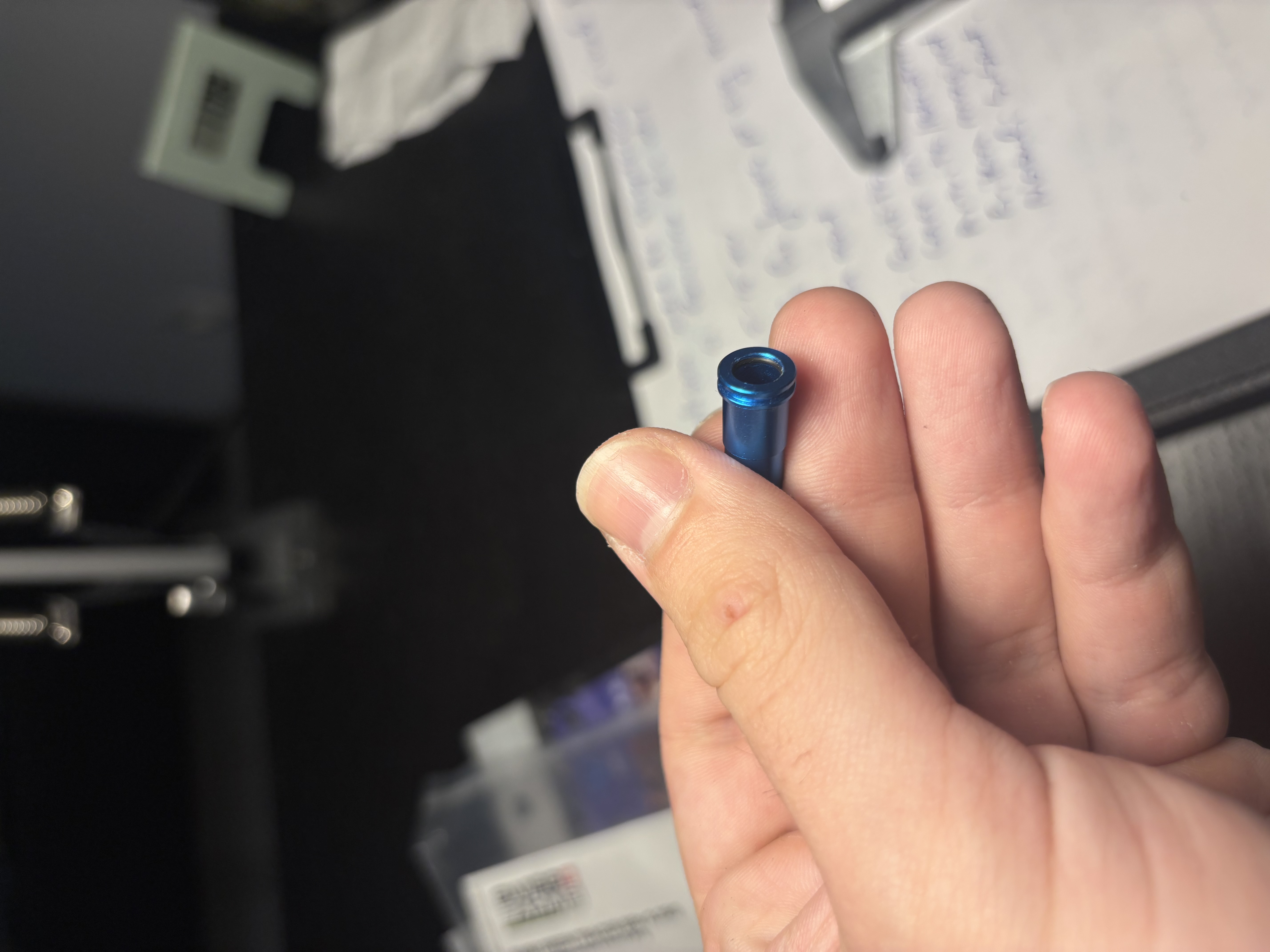 A real photo of Air Nozzle Aluminium for AK Specna Arms by dd (1)