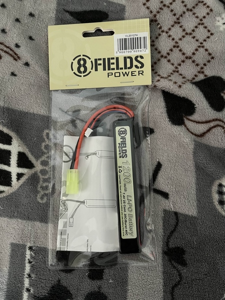 A real photo of Battery Li-Po 7.4V/1200mAh 20/40C 8Fields by JustXrexX (5)