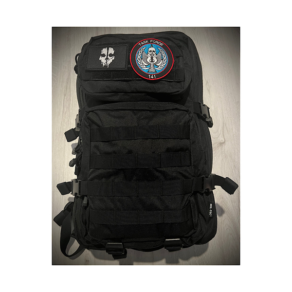 A real photo of Backpack Assault Large 36L Mil-Tec Black by Marius (1)