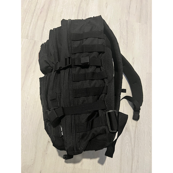 A real photo of Backpack Assault Large 36L Mil-Tec Black by Marius (2)
